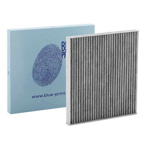 BLUE PRINT Activated Carbon Filter, 221 mm x 198 mm x 20 mm Width: 198mm, Height: 20mm, Length: 221mm Cabin filter ADT32528 buy