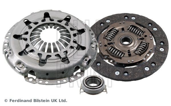 BLUE PRINT ADT330256 Clutch kit three-piece, with synthetic grease, with clutch release bearing, 200mm