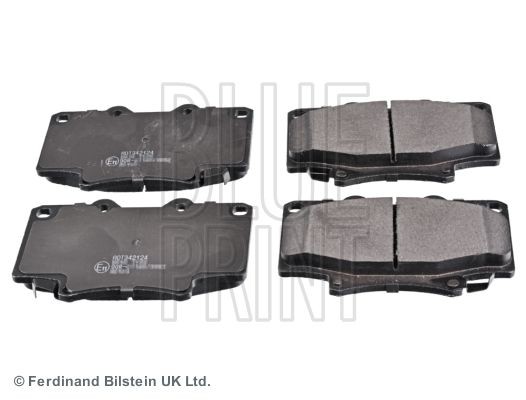 BLUE PRINT ADT342124 Brake pad set Front Axle, with acoustic wear warning