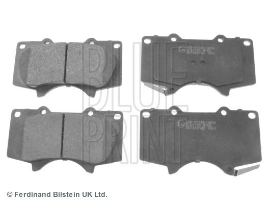 BLUE PRINT ADT342142 Brake pad set Front Axle, with acoustic wear warning