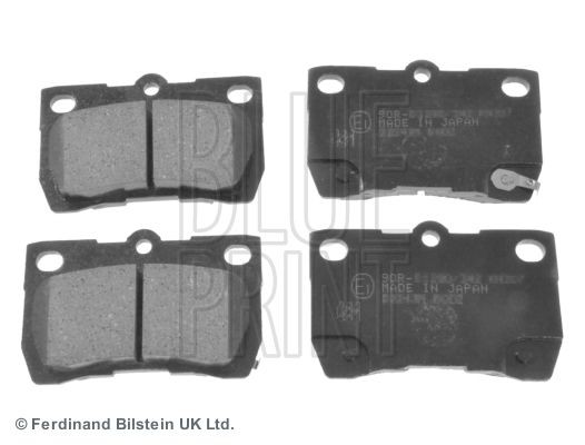 Original BLUE PRINT D1113-8217 Brake pad kit ADT342178 for LEXUS GS