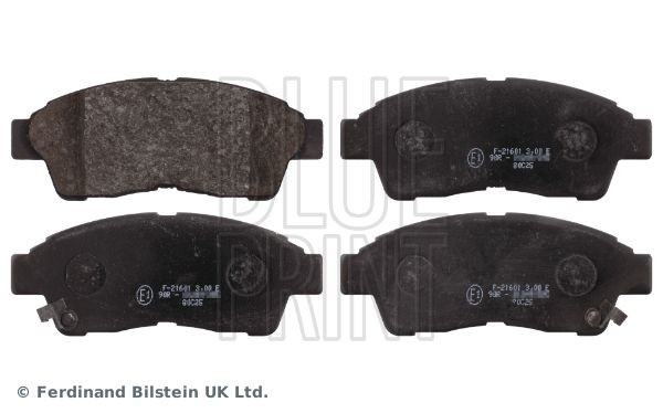 21601 BLUE PRINT Front Axle, with acoustic wear warning Width: 53mm, Thickness 1: 18mm Brake pads ADT34285 buy