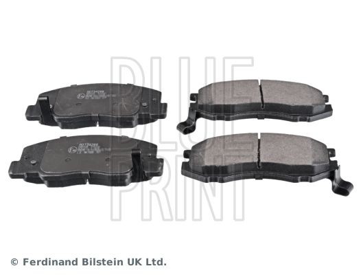 BLUE PRINT ADT34288 Brake pad set Front Axle, with acoustic wear warning