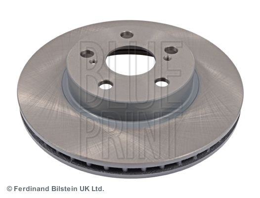 BLUE PRINT ADT343184 Brake disc Front Axle, 255x22mm, 5x100, internally vented, Coated