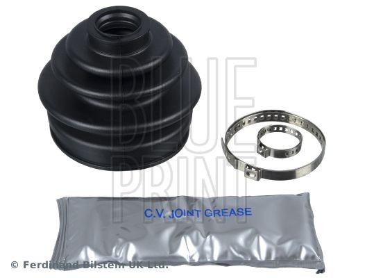 Cv boot BLUE PRINT Wheel Side, Front Axle, Rubber - ADT38156