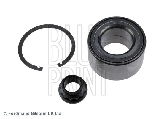 BLUE PRINT ADT38247 Wheel bearing kit with axle nut, with retaining ring, 74 mm, Angular Ball Bearing