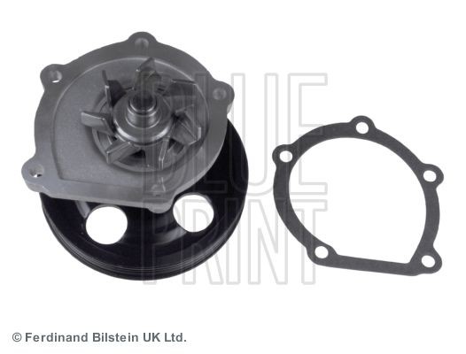 BLUE PRINT ADT39126 Water pump Cast Aluminium, with seal, Belt Pulley pressed on, Metal
