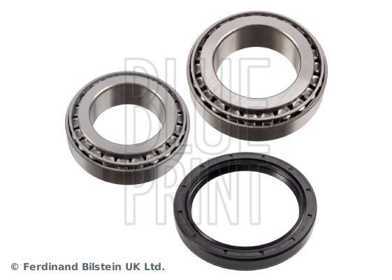 ADZ98202 BLUE PRINT Wheel bearings PORSCHE Front Axle Left, Front Axle Right, with shaft seal, 68, 75 mm, Tapered Roller Bearing