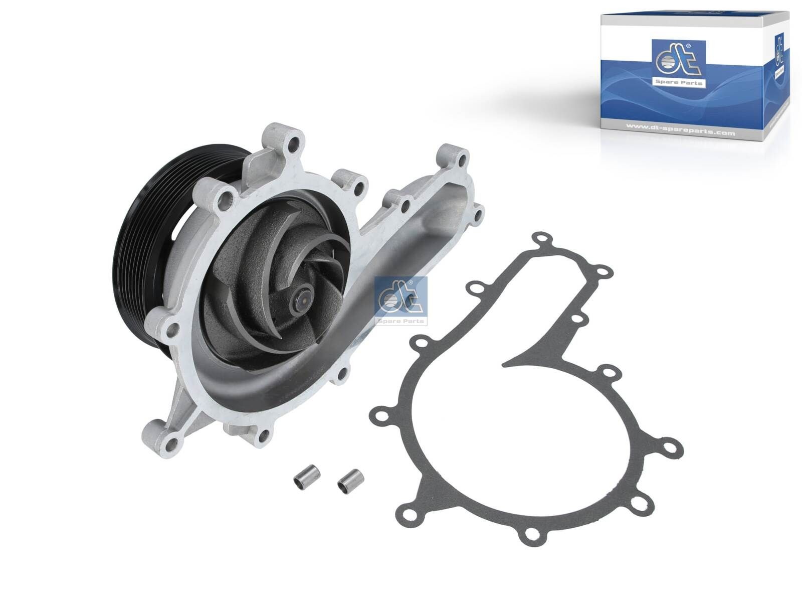 DT Spare Parts with seal, Mechanical, Water Pump Pulley Ø: 150 mm Water pumps 1.11118 buy