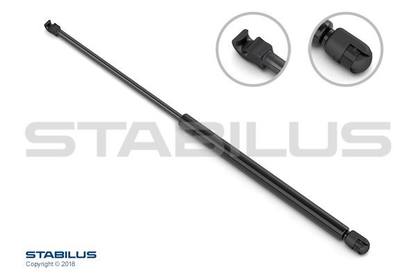 STABILUS 0872NC Tailgate strut 340N, 495 mm, // LIFT-O-MAT®