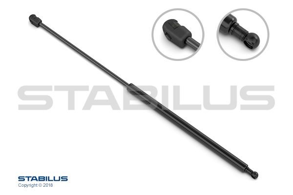 STABILUS 1408BB Tailgate strut 340N, 601,5 mm, // LIFT-O-MAT®