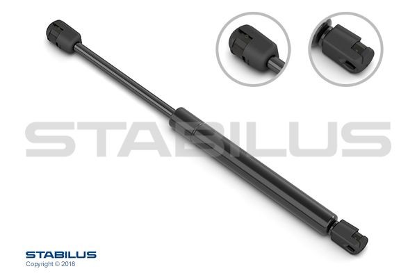 STABILUS 155830 Tailgate strut 430N, 297,5 mm, // LIFT-O-MAT®