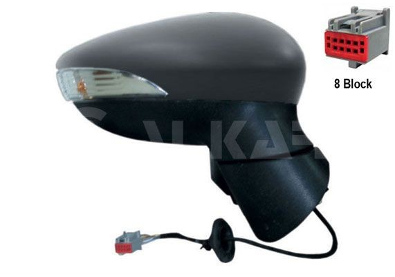 ALKAR Right, primed, Electric, Heatable, Electronically foldable, Aspherical Side mirror 6116394 buy
