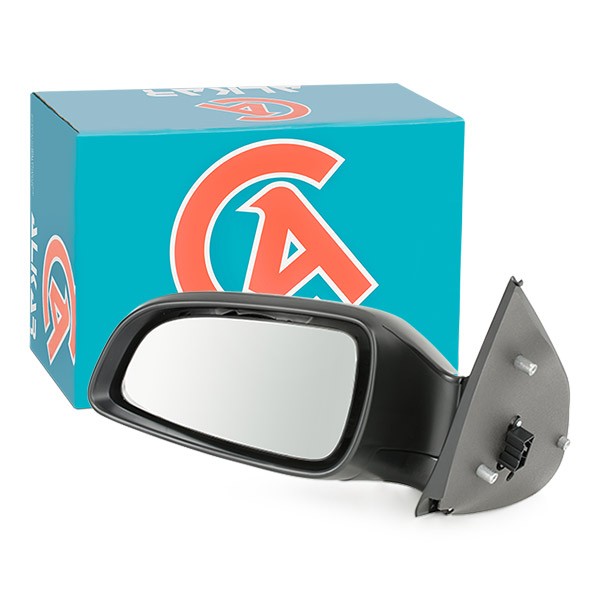 ALKAR 6125438 Wing mirror Left, Electric, Heatable, Aspherical, for left-hand drive vehicles