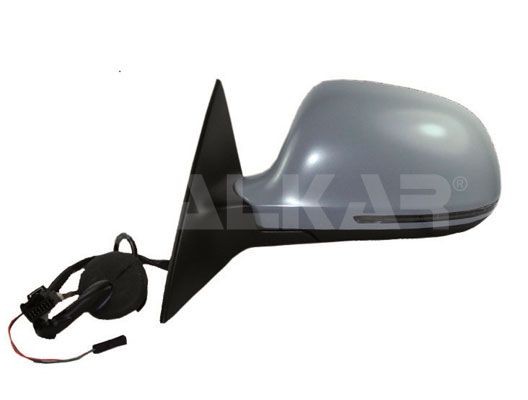 ALKAR Left, primed, Electric, Heatable, with memory, Electronically foldable, Aspherical, for left-hand drive vehicles Side mirror 6129793 buy