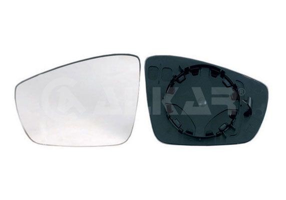 ALKAR 6402123 Wing mirror glass SKODA ESTELLE in original quality