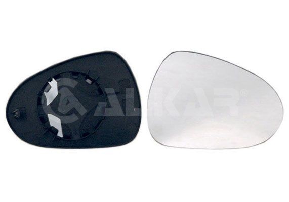 Spiegel rechts Aussenspiegel Seat Ibiza 6L manuell schwarz Plastik M57EEXN9