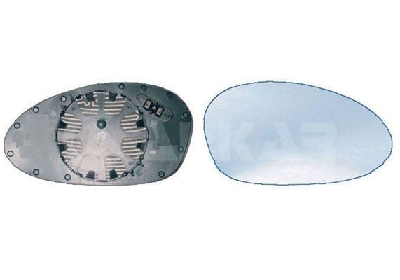ALKAR Wing mirror glass left and right BMW E93 new 6413843
