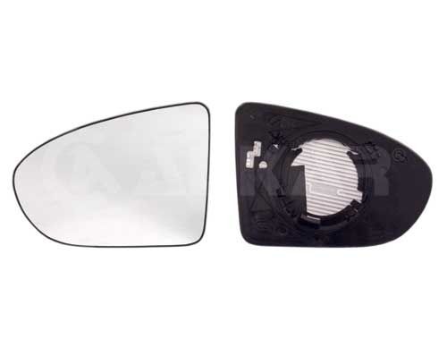 Auto Spiegelkappen, Ersatz für Nissan Qashqai 2007–2014 strukturierte  schwarze Außenspiegelabdeckungen, 1 Paar links und rechts