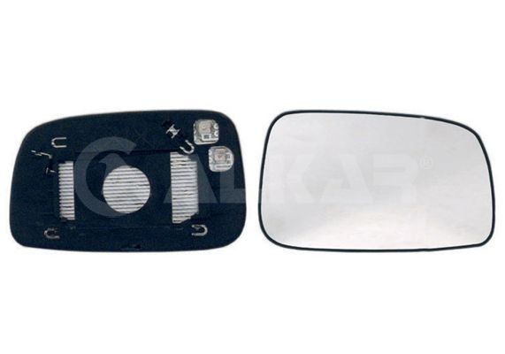 Spiegelglas Außenspiegel rechts beheizbar konvex für Toyota Avensis K