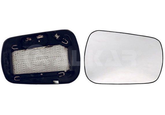 ALKAR Wing mirrors left and right FORD FIESTA 5 (JH, JD) new 6432387
