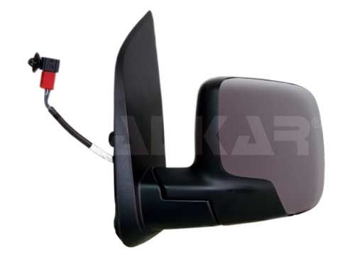 ALKAR 9239351 Wing mirror Left, primed, Electric, Heatable, Convex, for left-hand drive vehicles