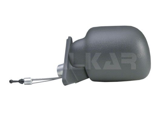 ALKAR 9264155 Wing mirror Left, Control: cable pull, Plan, for left-hand drive vehicles