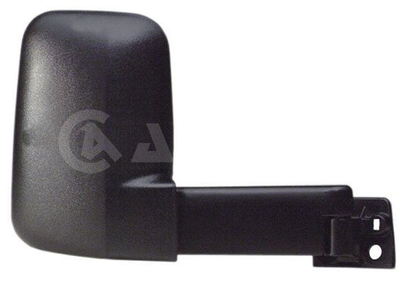 ALKAR 9267961 Wing mirror Left, Manual, Long mirror arm, Convex, for right-hand drive vehicles