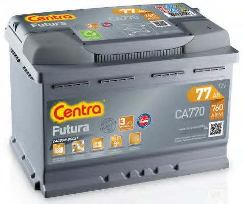CA770 CENTRA Car battery FIAT 12V 77Ah 760A B13 Lead-acid battery