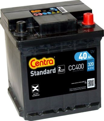 CC400 Accumulator battery CC400 CENTRA 12V 40Ah 320A B13 L0 Lead-acid battery