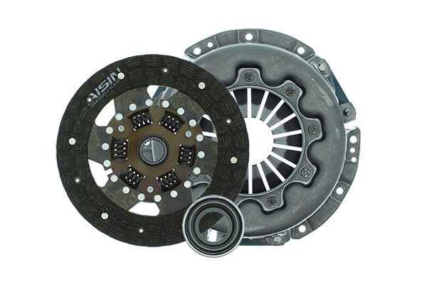 AISIN Clutch Kit (3P) three-piece, with clutch pressure plate, with clutch disc, with clutch release bearing, 225mm Ø: 225mm Clutch replacement kit KN-092A buy