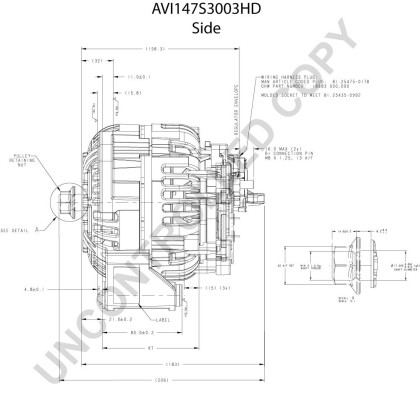AVI147S3003HD Generator PRESTOLITE ELECTRIC AVI147S3003HD review and test