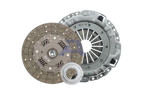 AISIN Clutch Kit (3P) three-piece, with clutch pressure plate, with clutch disc, with clutch release bearing, 300mm Ø: 300mm Clutch replacement kit KM-063 buy