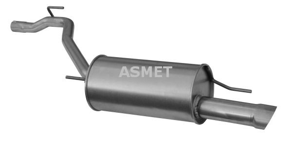ASMET 04.071 Rear silencer