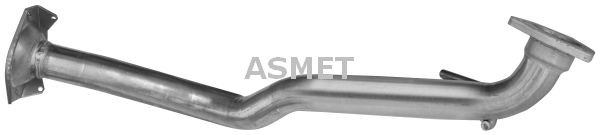 04.105 ASMET Exhaust pipes LAND ROVER Front
