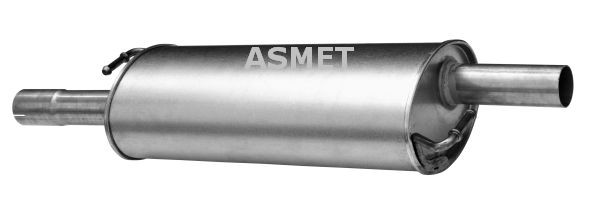 Original ASMET Centre silencer 04.108 for VW MULTIVAN