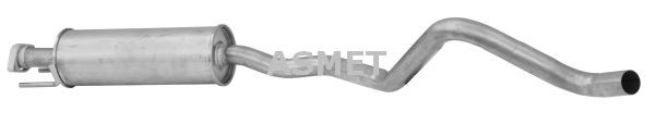 Opel ASTRA Exhaust middle section 3103936 ASMET 05.072 online buy