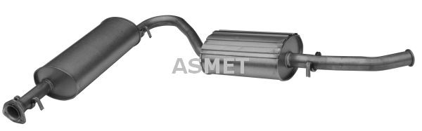 ASMET 09.040 Middle silencer 1726.A3