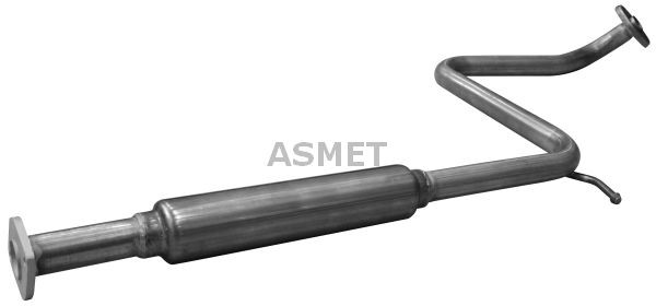 Nissan SUNNY Middle silencer ASMET 14.008 cheap