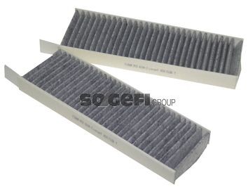 COOPERSFIAAM FILTERS PCK8204-2 Pollen filter Activated Carbon Filter, 290 mm x 95 mm x 30 mm