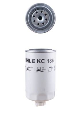 KC 186 MAHLE ORIGINAL 76816367 Filtro de combustível Filtro