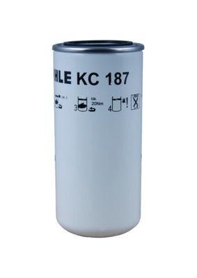 MAHLE ORIGINAL Fuel filter KC 187