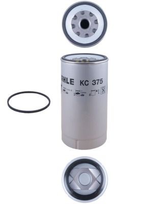 MAHLE ORIGINAL Fuel filter KC 375D