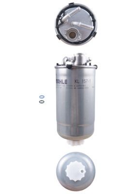OEM-quality MAHLE ORIGINAL KL 157/1D Fuel filters