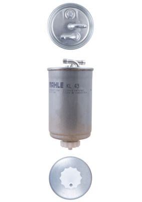 MAHLE ORIGINAL Fuel filter KL 43