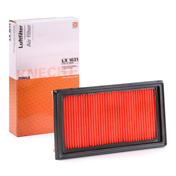 MAHLE ORIGINAL LX 1631 Air filter 33,5mm, 135mm, 231,0mm, Filter Insert