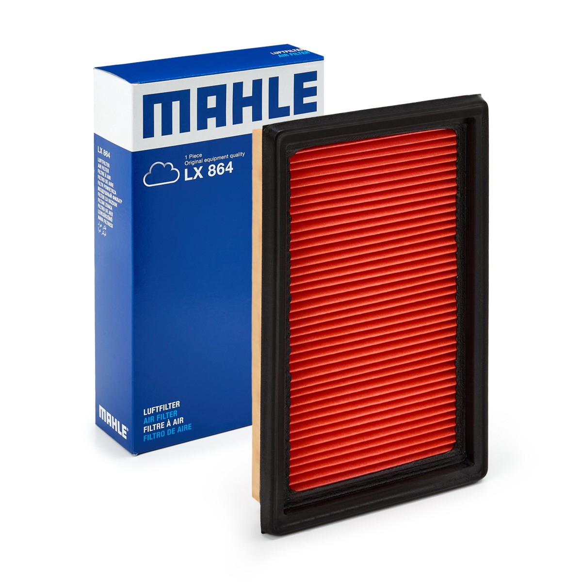 MAHLE ORIGINAL Filtre à air VW,FORD,RENAULT LX 1631 16546ED000,70390591,16546ED000 16546ED500