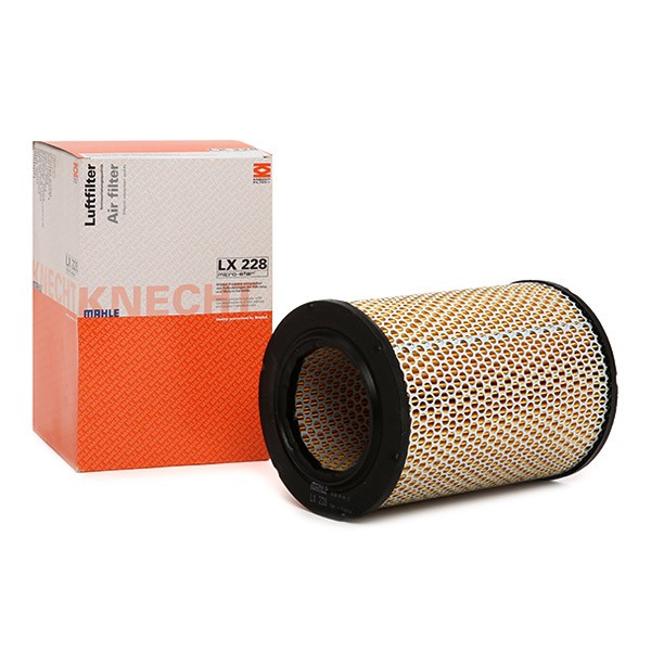 MAHLE ORIGINAL LX 228 Air filter 221,5mm, 151,0mm, Filter Insert