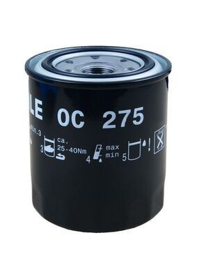 OEM-quality MAHLE ORIGINAL OC 275 Engine oil filter