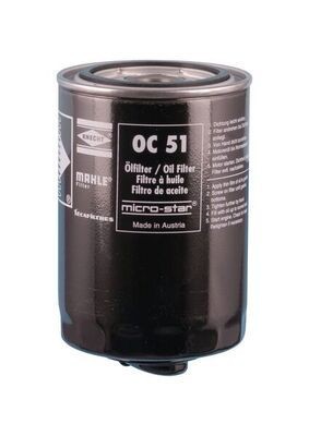 OC51OF Oil filter 79811068 MAHLE ORIGINAL 3/4